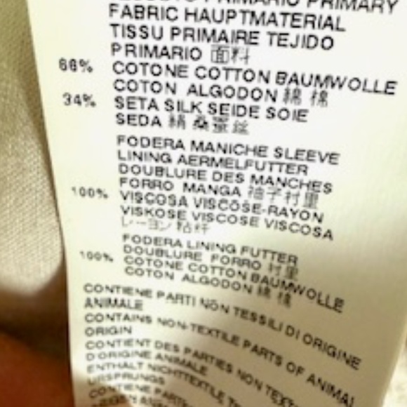 NWOT Designer Maison Margiela Paris Jacket size 4 - Picture 12 of 12